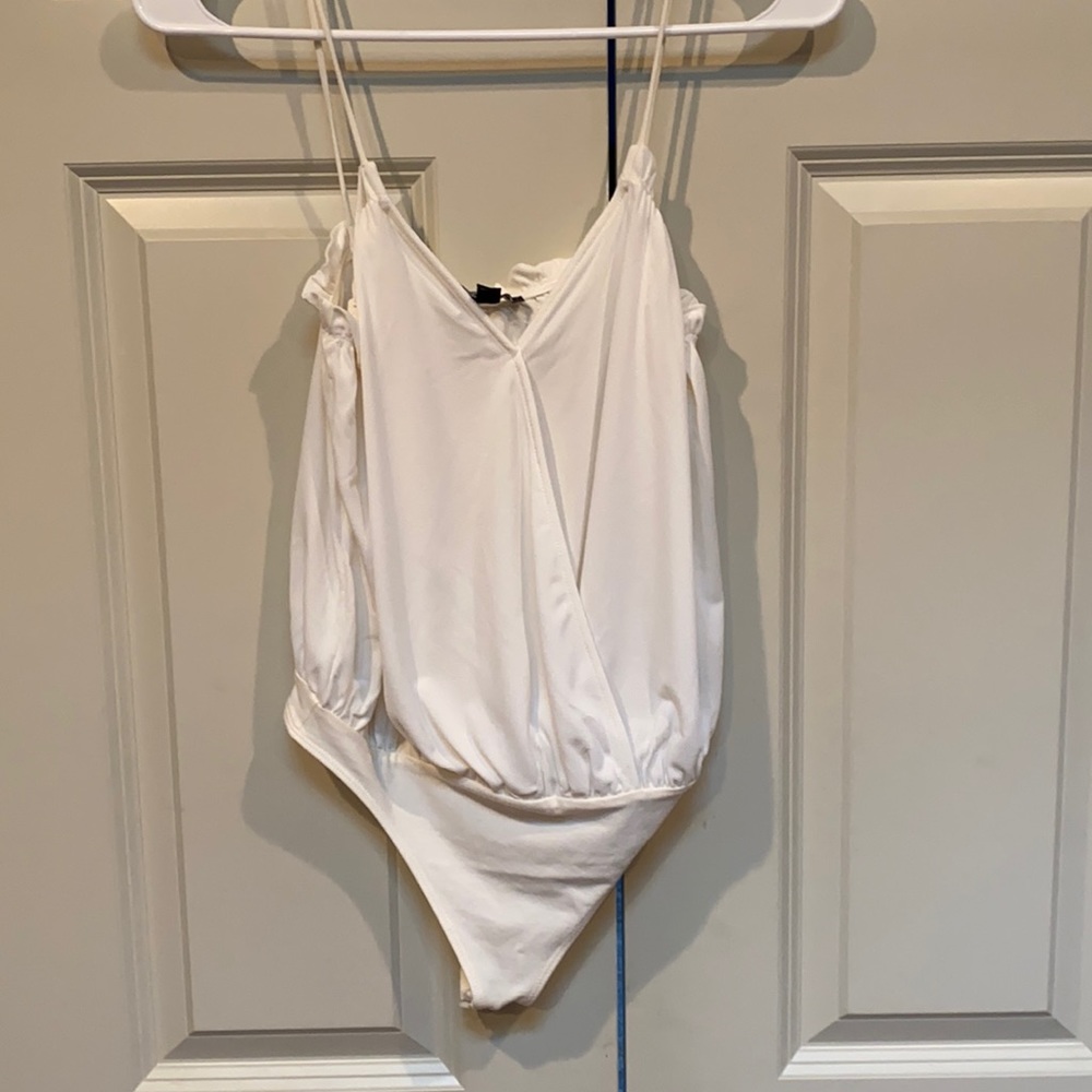 express wrap cami thong bodysuit